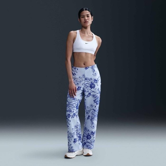 Nike Pants - Nike vintage retro jacquard floral graphic loose fit pants
